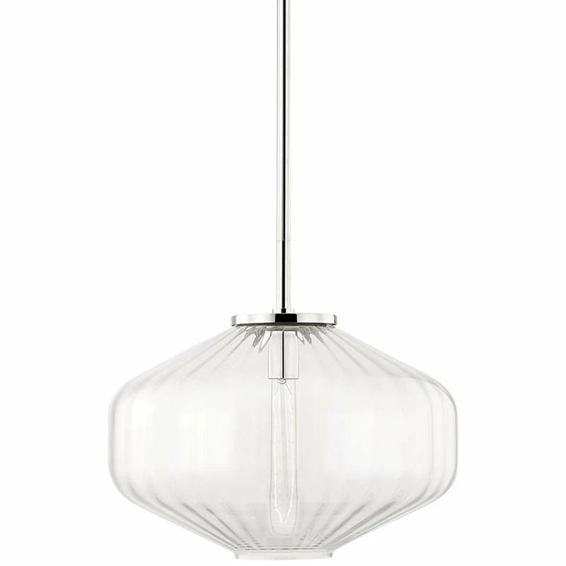 Hudson Valley Bennett 18" Wide Polished Nickel Pendant Light 4 Hudson Valley Bennett 18" Wide Polished Nickel Pendant Light - Image 2