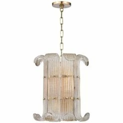 Hudson Valley Brasher 14 1/2"W 4-Light Aged Brass Chandelier 7 Hudson Valley Brasher 14 1/2"W 4-Light Aged Brass Chandelier -Lighting Sales Shop hudson valley brasher 14 and one half inchw 4 light aged brass chandelier 9m205views1