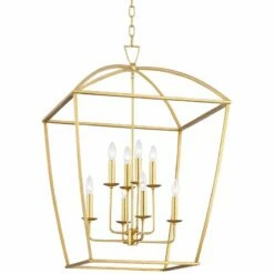 Hudson Valley Bryant 24" Wide Gold Leaf 8-Light Pendant 7 Hudson Valley Bryant 24" Wide Gold Leaf 8-Light Pendant -Lighting Sales Shop hudson valley bryant 24 inch wide gold leaf 8 light pendant 438e0