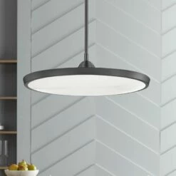 Hudson Valley Draper 20 1/4"W Old Bronze LED Pendant Light