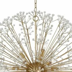 Hudson Valley Dunkirk 40" Wide 16-Light Brass Crystal Globe Chandelier -Lighting Sales Shop hudson valley dunkirk 40 inch wide 16 light brass crystal globe chandelier 95g02views2