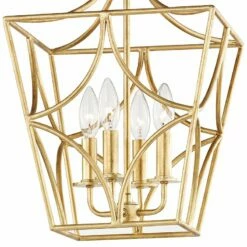 Hudson Valley Green Point 11 3/4"W Gold 4-Light Mini Pendant 7 Hudson Valley Green Point 11 3/4"W Gold 4-Light Mini Pendant -Lighting Sales Shop hudson valley green point 11 and three quarter inchw gold 4 light mini pendant 59c93views1