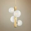 Hudson Valley Hinsdale 21 1/4" Wide Aged Brass Pendant Light