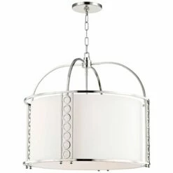 Hudson Valley Infinity 24"W Polished Nickel Pendant Light