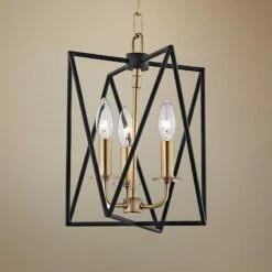 Hudson Valley Laszlo 10 1/4" Wide Aged Brass Mini Pendant