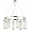 Hudson Valley Marley 30"W Polished Nickel 8-Light Chandelier -Lighting Sales Shop hudson valley marley 30 inchw polished nickel 8 light chandelier 59c71