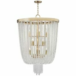 Hudson Valley Royalton 26" Wide Aged Brass Pendant Light 7 Hudson Valley Royalton 26" Wide Aged Brass Pendant Light -Lighting Sales Shop hudson valley royalton 26 inch wide aged brass pendant light 9j410views1