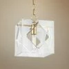 Hudson Valley Travis 9"W Aged Brass Acrylic Mini Pendant 2 Hudson Valley Travis 9"W Aged Brass Acrylic Mini Pendant -Lighting Sales Shop hudson valley travis 9 inchw aged brass acrylic mini pendant 1k848cropped