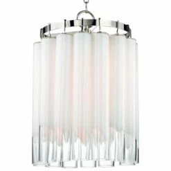 Hudson Valley Tyrell 16 1/4"W Polished Nickel Pendant Light