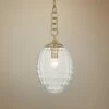 Hudson Valley Venice 8 1/2" Wide Aged Brass Mini Pendant