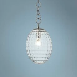Hudson Valley Venice 8 1/2"W Polished Nickel Mini Pendant