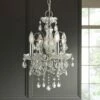 Imperial 12" Wide Chrome 4-Light Mini Chandelier -Lighting Sales Shop imperial 12 inch wide chrome 4 light mini chandelier 65986cropped