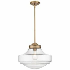 Golden Lighting Ingalls 16"W Modern Brass Metal Clear Glass Pendant Light 7 Golden Lighting Ingalls 16"W Modern Brass Metal Clear Glass Pendant Light -Lighting Sales Shop ingalls 16 inchw modern brass metal clear glass pendant light 430x1views2