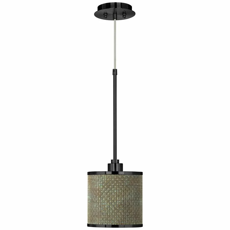 Interweave Patina Giclee Black Mini Pendant Light 4 Interweave Patina Giclee Black Mini Pendant Light - Image 2