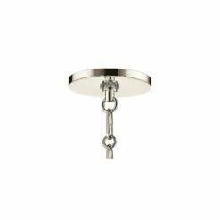Ivy 7 1/2"W Polished Nickel LED Mini Pendant W/ Clear Glass -Lighting Sales Shop ivy 7 and one half inchw polished nickel led mini pendant w clear glass 66j09views1