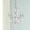 James Moder Murano 26" Wide Silver 6-Light Chandelier -Lighting Sales Shop james moder murano 26 inch wide silver 6 light chandelier 19j07cropped