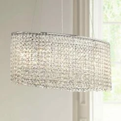 James R. Moder Clear Imperial Crystal 5-Light Chandelier