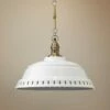 Jamie Young Provisions 20 1/2"W White Lacquer Metal Pendant -Lighting Sales Shop jamie young provisions 20 and one half inchw white lacquer metal pendant 21w80cropped
