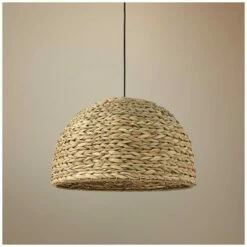 Jamie Young Shoreline 22"W Natural Sea Grass Pendant Light