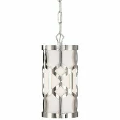 Jennings Collection 6 1/4" Wide Polished Nickel Mini Pendant -Lighting Sales Shop jennings collection 6 and one quarter inch wide polished nickel mini pendant 6r264