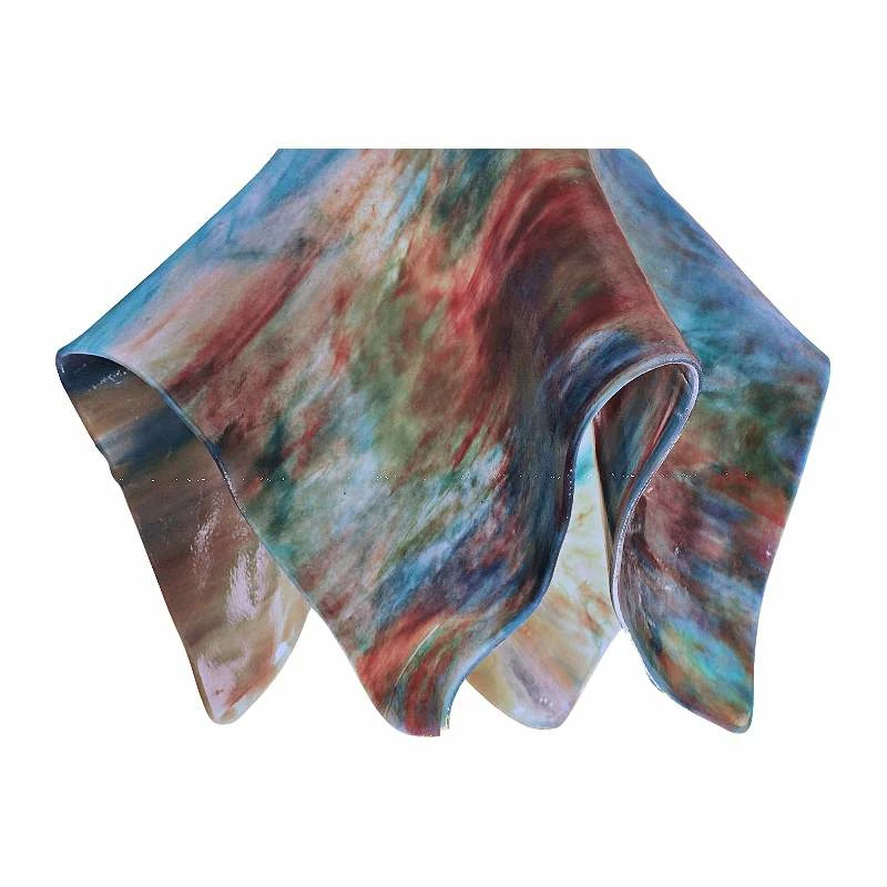 Jezebel Flame 11 Wide Daylily And Nickel Mini Pendant 4 Jezebel Flame 11 Wide Daylily And Nickel Mini Pendant - Image 2