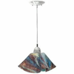 Jezebel Lily 11 Wide Daylily And Nickel Mini Pendant