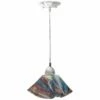 Jezebel Lily 8 1/2 Wide Daylily Nickel Mini Pendant -Lighting Sales Shop jezebel lily 8 and one half wide daylily nickel mini pendant 93a99