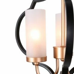 Jonas 14 1/2" Wide Black And Gold 3-Light Chandelier 11 Jonas 14 1/2" Wide Black And Gold 3-Light Chandelier -Lighting Sales Shop jonas 14 and one half inch wide black and gold 3 light chandelier 244e3views1