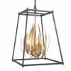 Jonas 15" Wide Gold Black Metal 3-Light Lantern Chandelier 1 Jonas 15" Wide Gold Black Metal 3-Light Lantern Chandelier -Lighting Sales Shop jonas 15 inch wide gold black metal 3 light lantern chandelier 505e5
