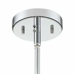 Juliette 7 3/4" Wide Chrome And K9 Crystal Mini Pendant -Lighting Sales Shop juliette 7 and three quarter inch wide chrome and k9 crystal mini pendant 53x06views2