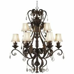 Kathy Ireland Ramas De Luces Nine Light Chandelier -Lighting Sales Shop kathy ireland ramas de luces nine light chandelier 07155