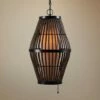 Kenroy Home Biscayne 12" Wide Black Outdoor Mini Pendant -Lighting Sales Shop kenroy home biscayne 12 inch wide black outdoor mini pendant 1w462cropped