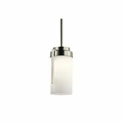 Kichler Akai 4 1/2" Wide Brushed Nickel LED Mini Pendant