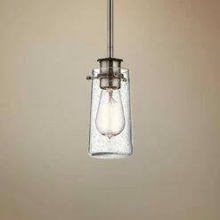Kichler Braelyn 3 3/4" Wide Classic Pewter Mini Pendant
