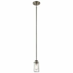 Kichler Braelyn 3 3/4" Wide Classic Pewter Mini Pendant -Lighting Sales Shop kichler braelyn 3 and three quarter inch wide classic pewter mini pendant 35m05views1
