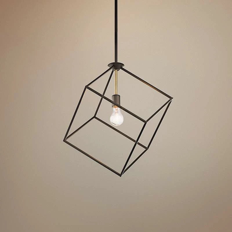 Kichler Cartone 17" Wide Olde Bronze Pendant Light 3 Kichler Cartone 17" Wide Olde Bronze Pendant Light