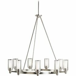 Kichler Circolo Collection 36" Wide Nicklel Finish Ring Chandelier 7 Kichler Circolo Collection 36" Wide Nicklel Finish Ring Chandelier -Lighting Sales Shop kichler circolo collection 36 inch wide nicklel finish ring chandelier 18458