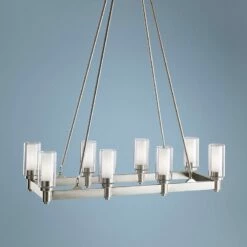 Kichler Circolo Silver Large Contemporary Chandelier