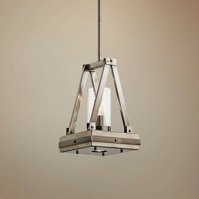 Kichler Colerne 10 1/2" Wide Classic Pewter Mini Pendant 3 Kichler Colerne 10 1/2" Wide Classic Pewter Mini Pendant