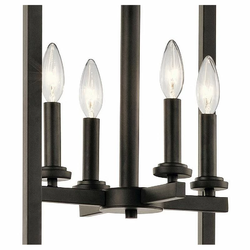 Kichler Crosby 16" Wide Olde Bronze 4-Light Foyer Pendant 6 Kichler Crosby 16" Wide Olde Bronze 4-Light Foyer Pendant - Image 4