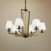 Kichler Dancar 28" Wide Natural Brass 6-Light Chandelier 2 Kichler Dancar 28" Wide Natural Brass 6-Light Chandelier -Lighting Sales Shop kichler dancar 28 inch wide natural brass 6 light chandelier 75c71cropped