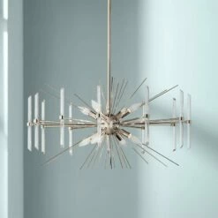 Kichler Eris 30" Wide Polished Nickel 8-Light Chandelier