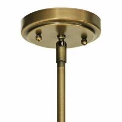 Kichler Everly 10 1/2" Wide Natural Brass Mini Pendant -Lighting Sales Shop kichler everly 10 and one half inch wide natural brass mini pendant 75d79views2