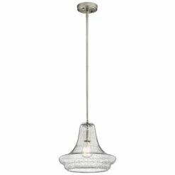 Kichler Everly 12 1/2" Wide Brushed Nickel Pendant Light 7 Kichler Everly 12 1/2" Wide Brushed Nickel Pendant Light -Lighting Sales Shop kichler everly 12 and one half inch wide brushed nickel pendant light 1t387views2