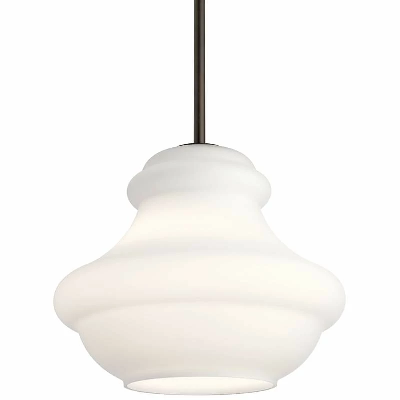 Kichler Everly 12" Wide Olde Bronze Mini Pendant 5 Kichler Everly 12" Wide Olde Bronze Mini Pendant - Image 3