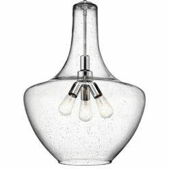 Kichler Everly 20" Wide Polished Chrome 3-Light Pendant -Lighting Sales Shop kichler everly 20 inch wide polished chrome 3 light pendant 10x99views1