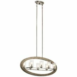 Kichler Grand Bank 16"W Antique Gray 8-Light Oval Chandelier 7 Kichler Grand Bank 16"W Antique Gray 8-Light Oval Chandelier -Lighting Sales Shop kichler grand bank 16 inchw antique gray 8 light oval chandelier 16w86views1