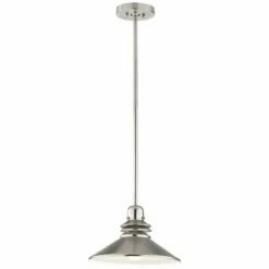 Kichler Grenoble 11"W Brushed Nickel 1-Light Mini Pendant 11 Kichler Grenoble 11"W Brushed Nickel 1-Light Mini Pendant -Lighting Sales Shop kichler grenoble 11 inchw brushed nickel 1 light mini pendant 76472views3