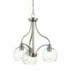 Kichler Harmony 22" Wide Brushed Nickel 3-Light Chandelier -Lighting Sales Shop kichler harmony 22 inch wide brushed nickel 3 light chandelier 42k66