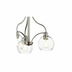 Kichler Harmony 22" Wide Brushed Nickel 3-Light Chandelier -Lighting Sales Shop kichler harmony 22 inch wide brushed nickel 3 light chandelier 42k66views1